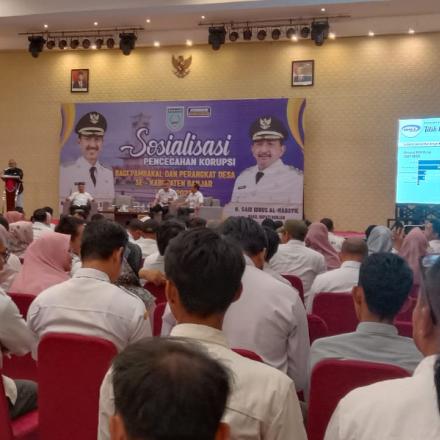 Sosialisasi Pencegahan Korupsi di Hotel Roditha 